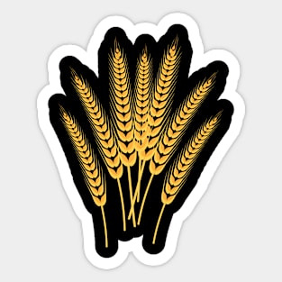 Tryzub Crops Sticker